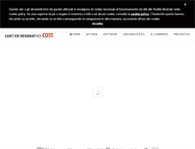 Tablet Screenshot of cantierinformatici.com